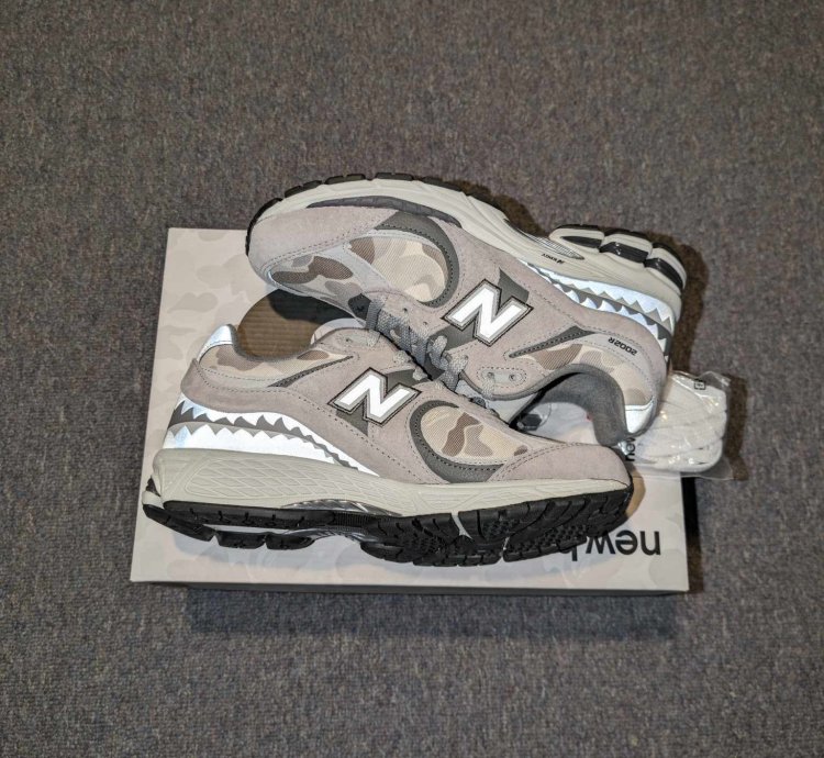 Bape New Balance 2002r Grey