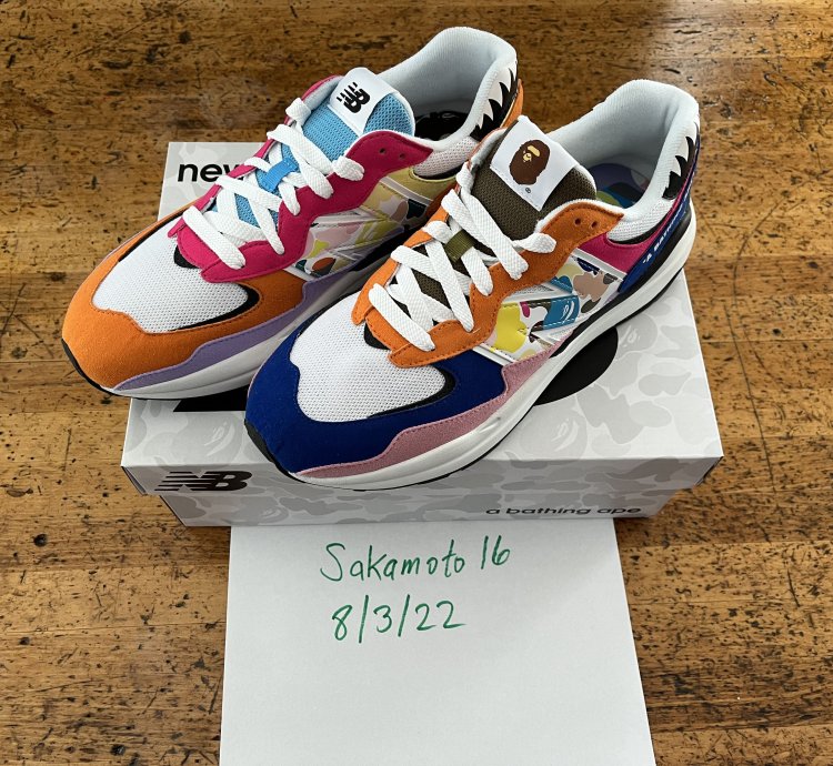 Bape New Balance 57 40 Sneakers Multi Size 11