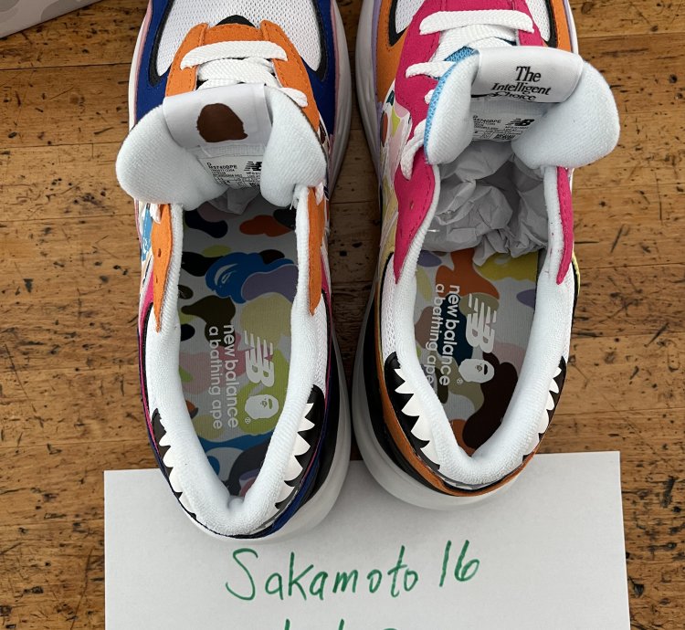 Bape New Balance 57 40 Sneakers Multi Size 11