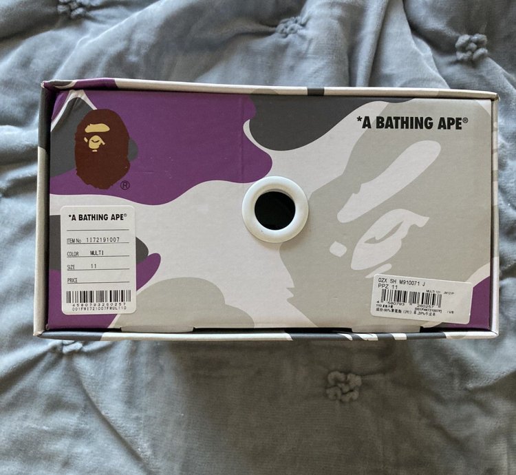 Bape nyc exclusive soho 18th anniversary bapesta
