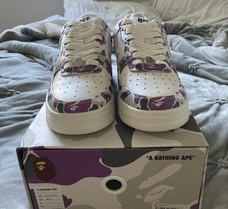 Bape nyc exclusive soho 18th anniversary bapesta