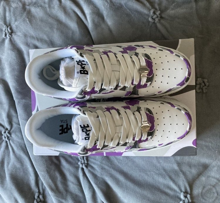 Bape nyc exclusive soho 18th anniversary bapesta