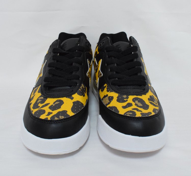 BAPE ROAD STA black yellow