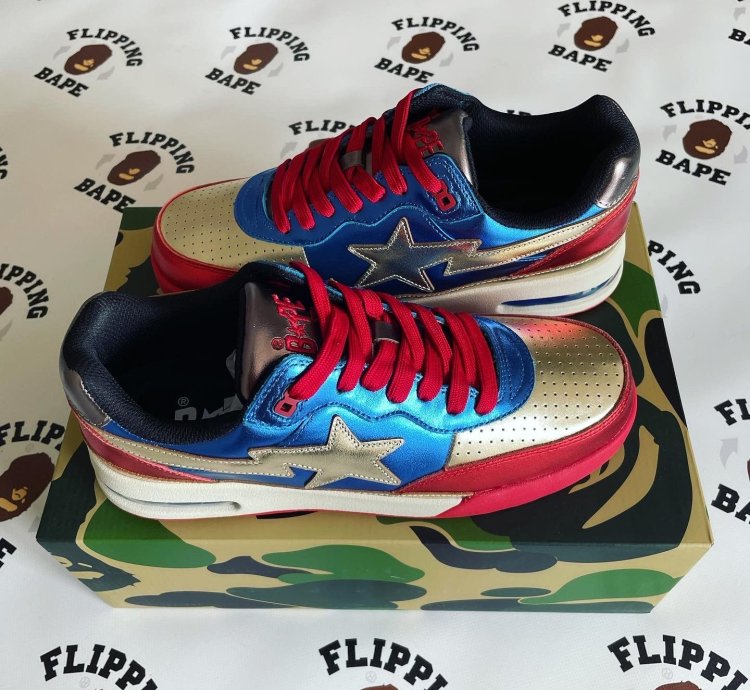 BAPE ROAD STA NAVY