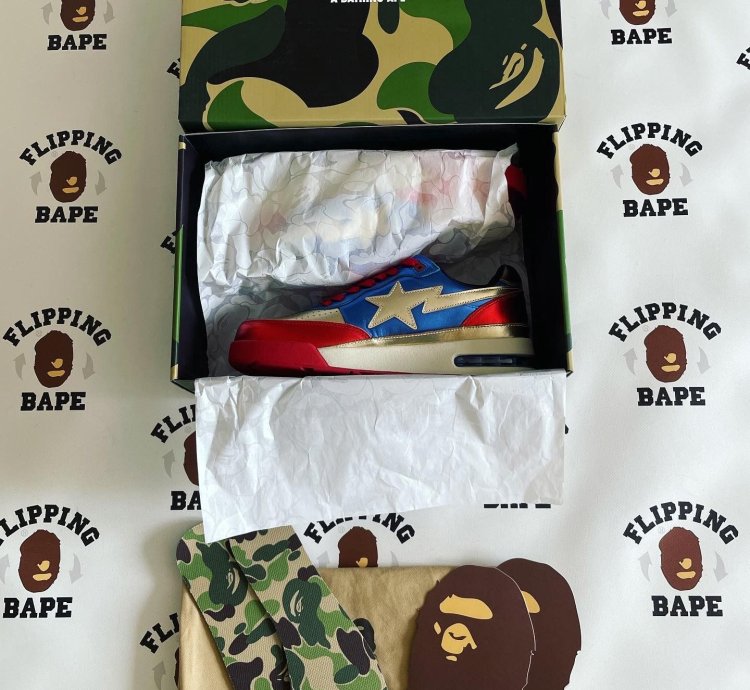 BAPE ROAD STA NAVY