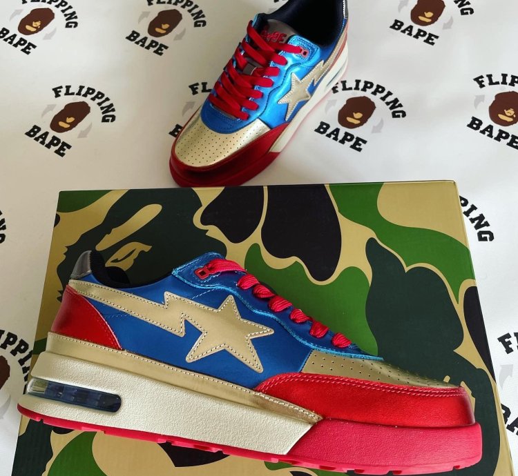 BAPE ROAD STA NAVY