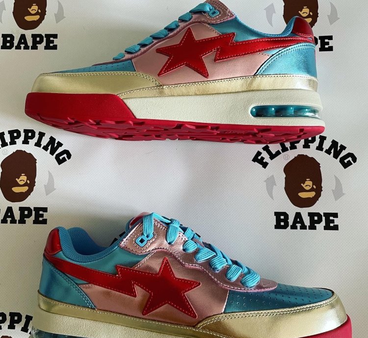 BAPE ROAD STA PINK
