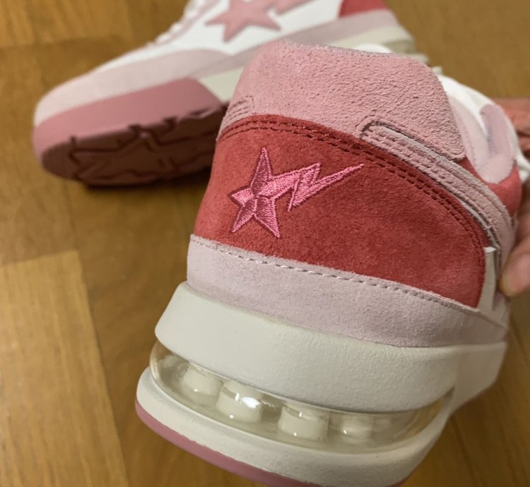 Bape Roadsta Pastel Pink