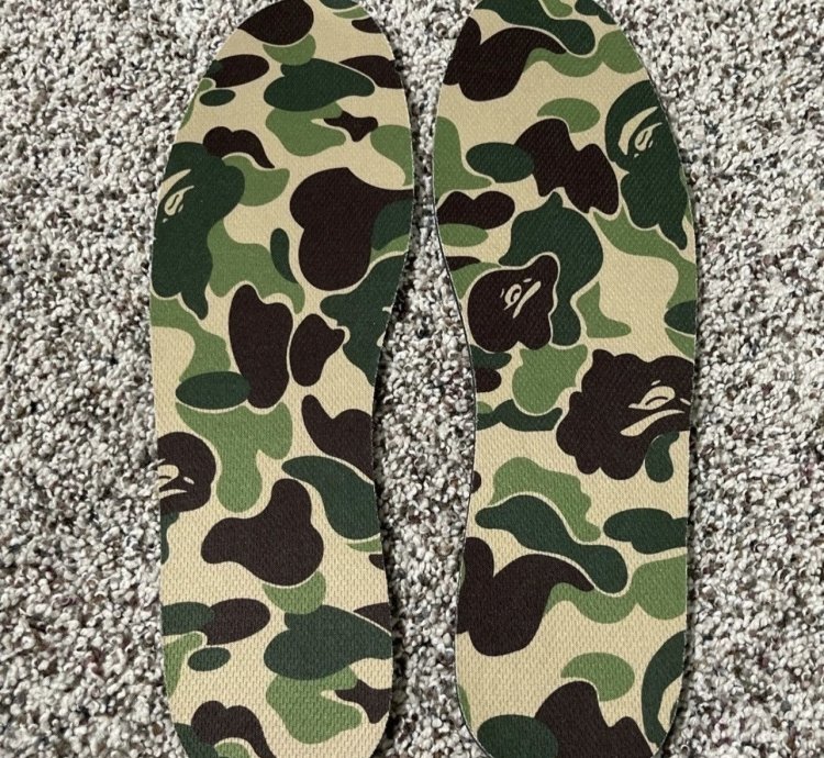 Bape Sk8 Camo Sneakers