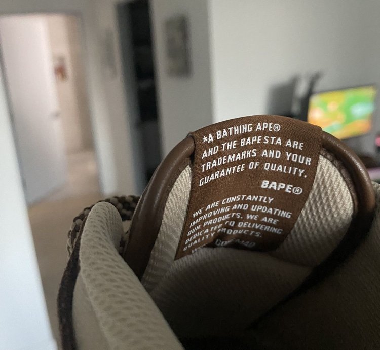 BAPE SK8 STA - BROWN PINK