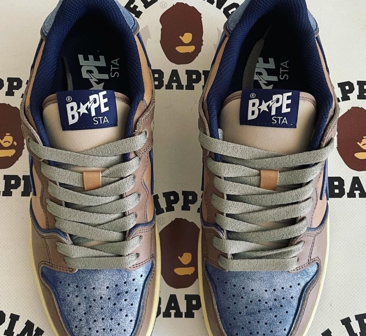 BAPE SK8 STA 3 NAVY