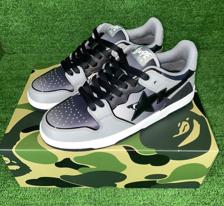 BAPE SK8 STA 5 BLACK SIZE 11