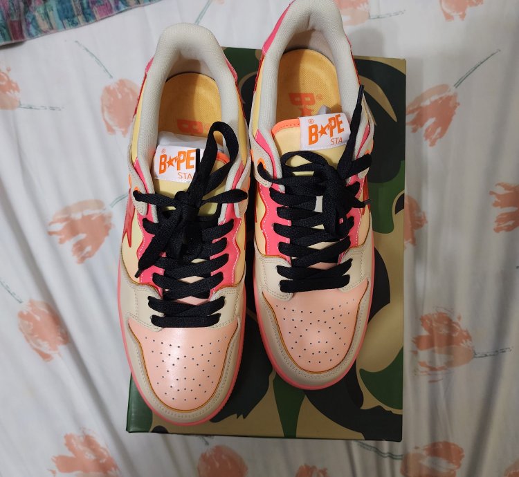 Bape Sk8 Sta M1 Orange