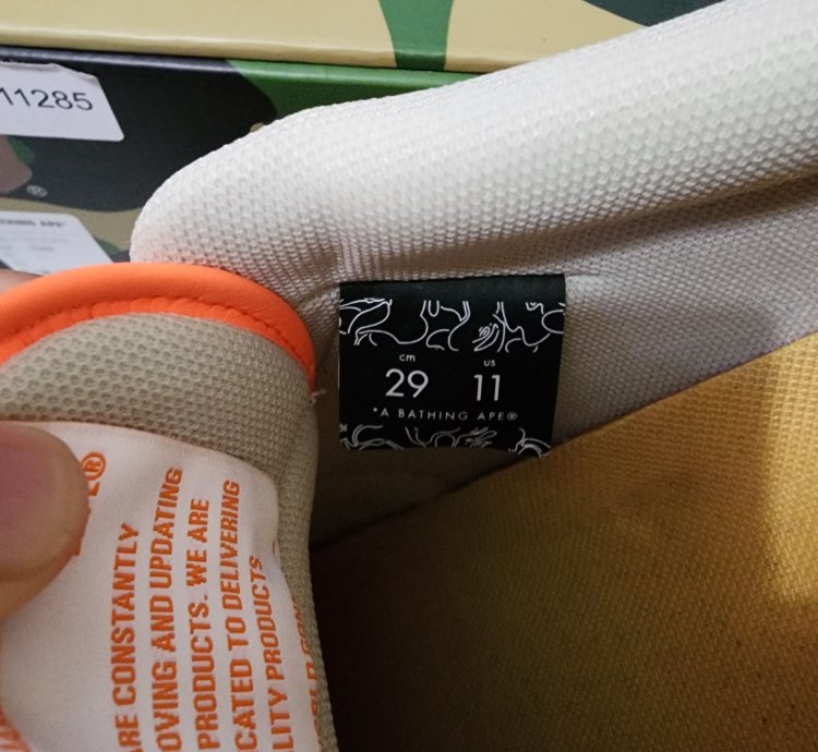 Bape Sk8 Sta M1 Orange