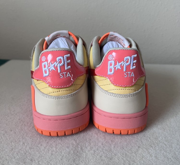 Bape Sk8 Sta Sneaker Orange