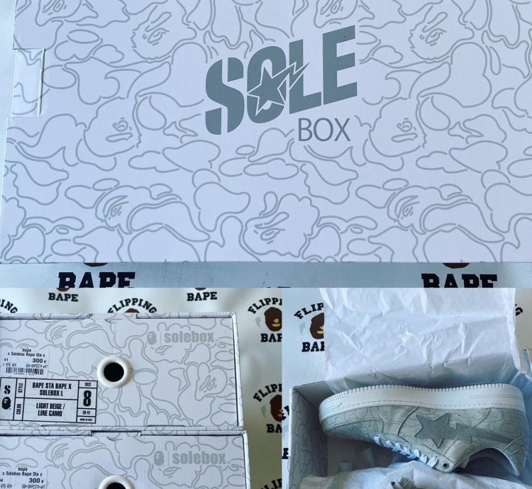 BAPE SOLEBOX BAPESTA 2023