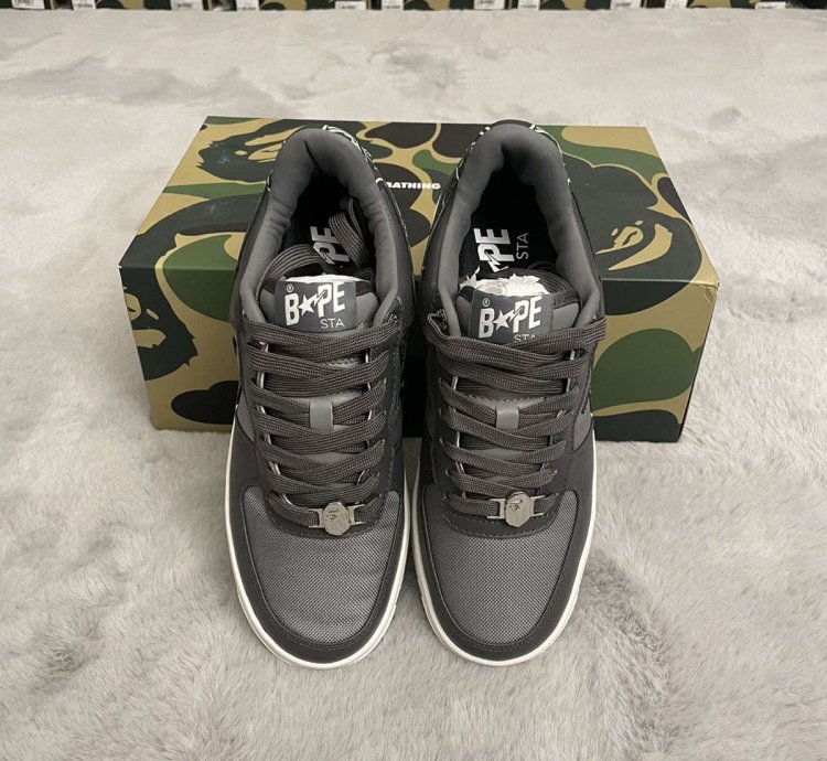 BAPE STA 1 LINE CAMO CHARCOAL SIZE 11