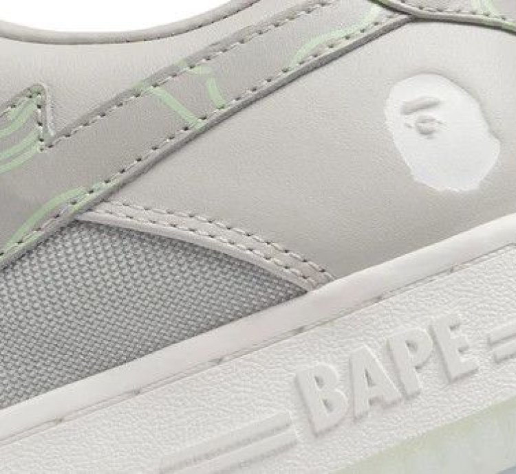 BAPE STA 1 LINE CAMO GRAY SIZE 11