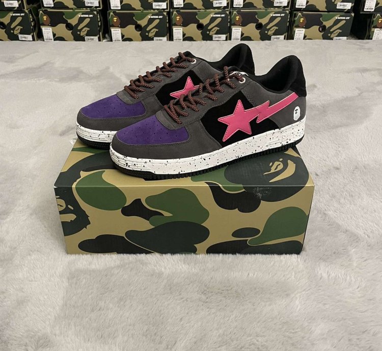BAPE STA 2 BLACK PINK SIZE 11