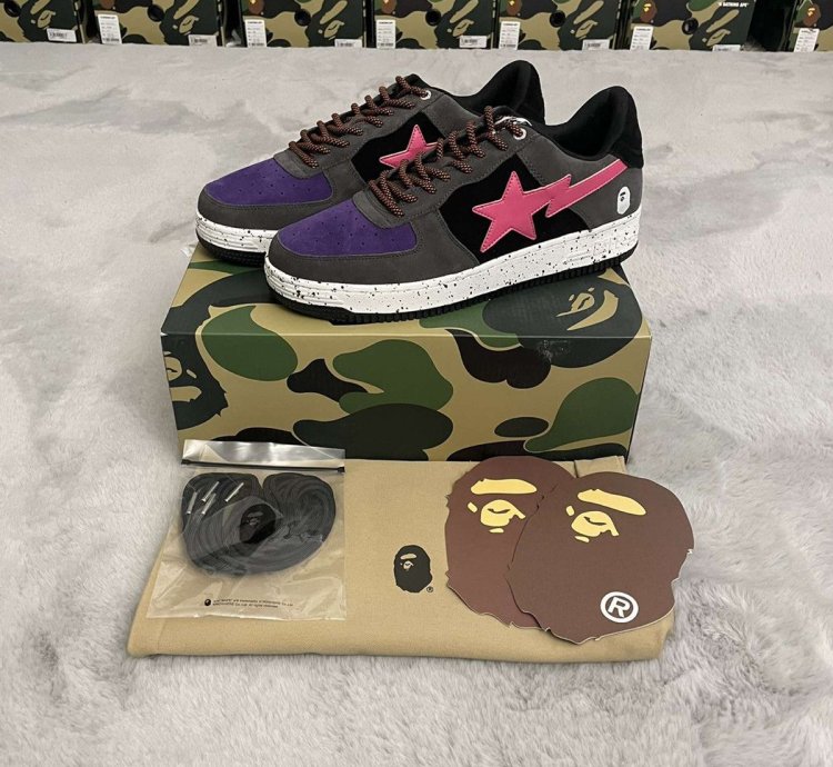 BAPE STA 2 BLACK PINK SIZE 11