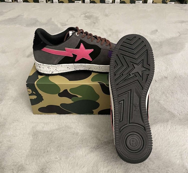 BAPE STA 2 BLACK PINK SIZE 11