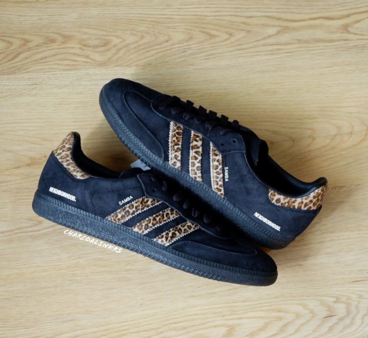 adidas END NEIGHBORHOOD Samba Black Leopard - GX5005