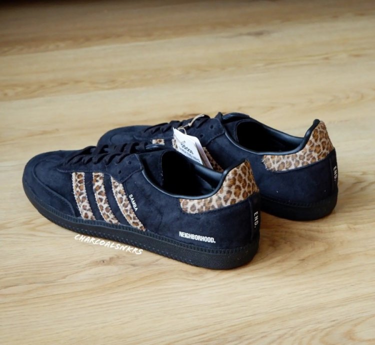 adidas END NEIGHBORHOOD Samba Black Leopard - GX5005