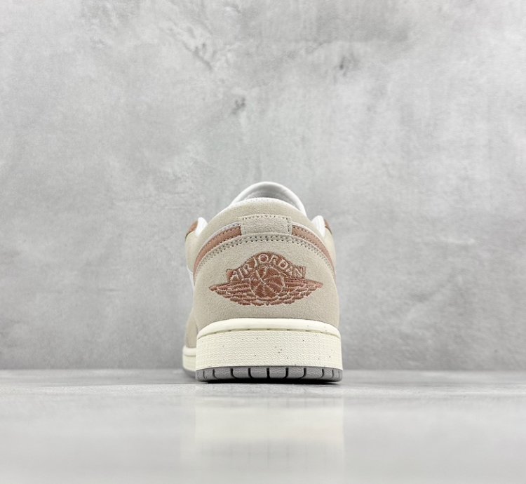 200 K version Air Jordan 1 Low Beige Brown AJ1 Joe 1 Low Top Casual Shoes HF1567