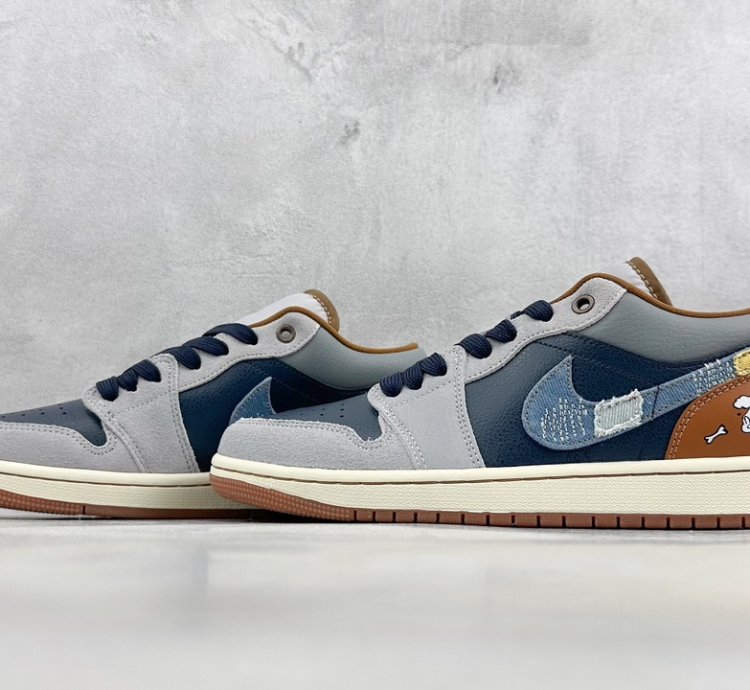 200 K Version Of Jordan Air Jordan 1 Low Biye Puppy Fz5042-041