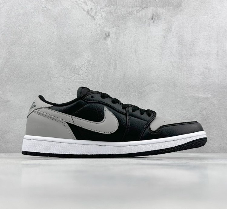 200 K version of Jordan Air Jordan 1 Low OG Shadow black and gray CZ0790-003