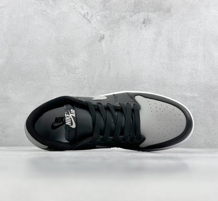 200 K version of Jordan Air Jordan 1 Low OG Shadow black and gray CZ0790-003
