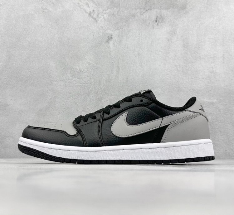 200 K version of Jordan Air Jordan 1 Low OG Shadow black and gray CZ0790-003
