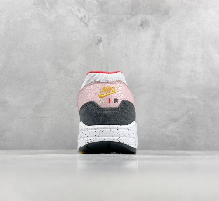 220 Nike Air Max 1 pink pants white retro casual running shoes FZ4133-64