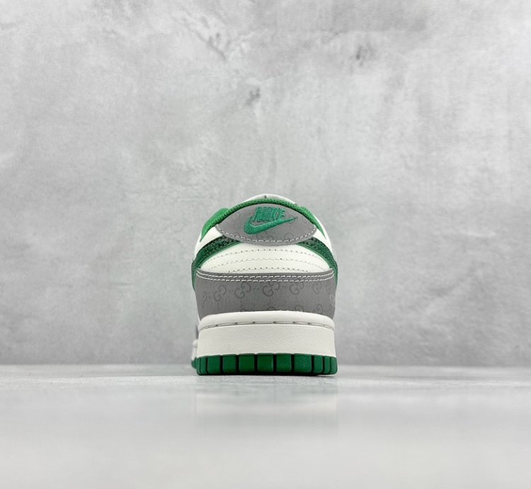 280 Nk SB Dunk Low Gucci joint-dark double G gray green hook SF1588-134