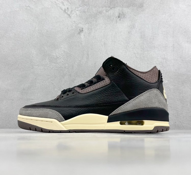 520 OG version A Ma Maniere x Jordan Air Jordan 3 black purple FZ4811-001