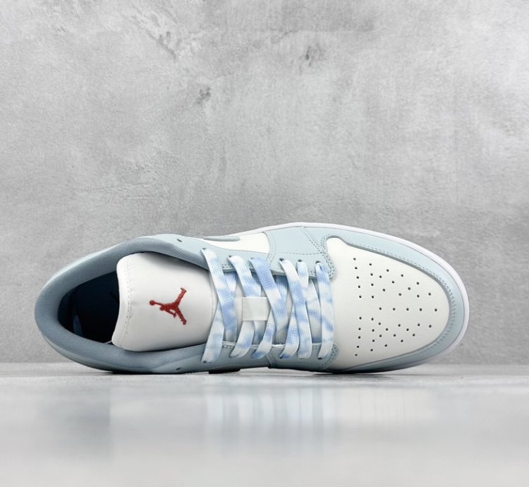 200K version of Air Jordan 1 Low Bubble Sea Salt Cool Summer AJ1 Joe 1 Low Top C