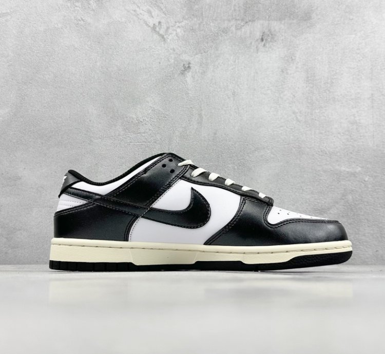 200 ST version of NIKE SB Dunk Low Prm Vintage Pande old panda FQ8899-100 -
