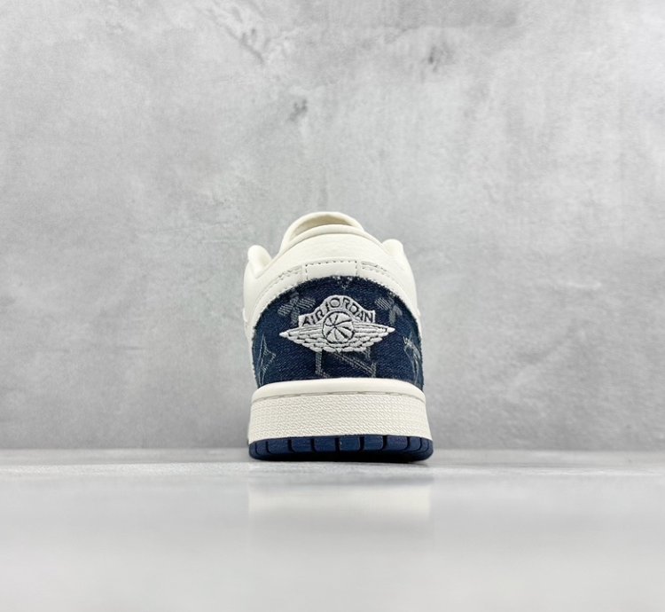 280 LV x Air Jordan 1 Low Denim Blue SJ9950-003 -
