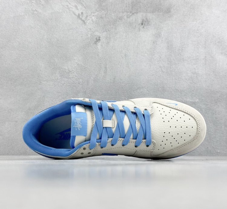 300 Stussy x Nike Dunk Low Stussy Blue Pig Eight DQ1098-371 -