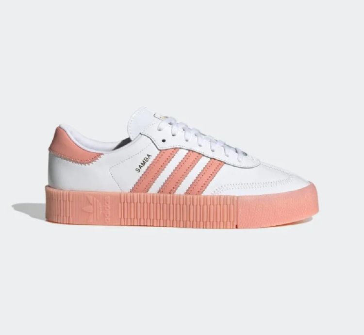 adidas Shoes Sambarose White Trace Pink - FW4201