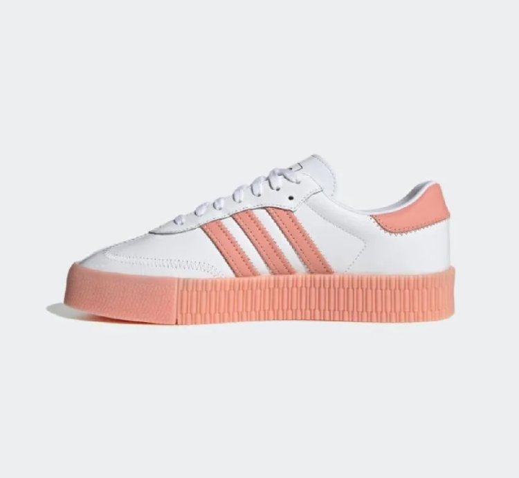 adidas Shoes Sambarose White Trace Pink - FW4201