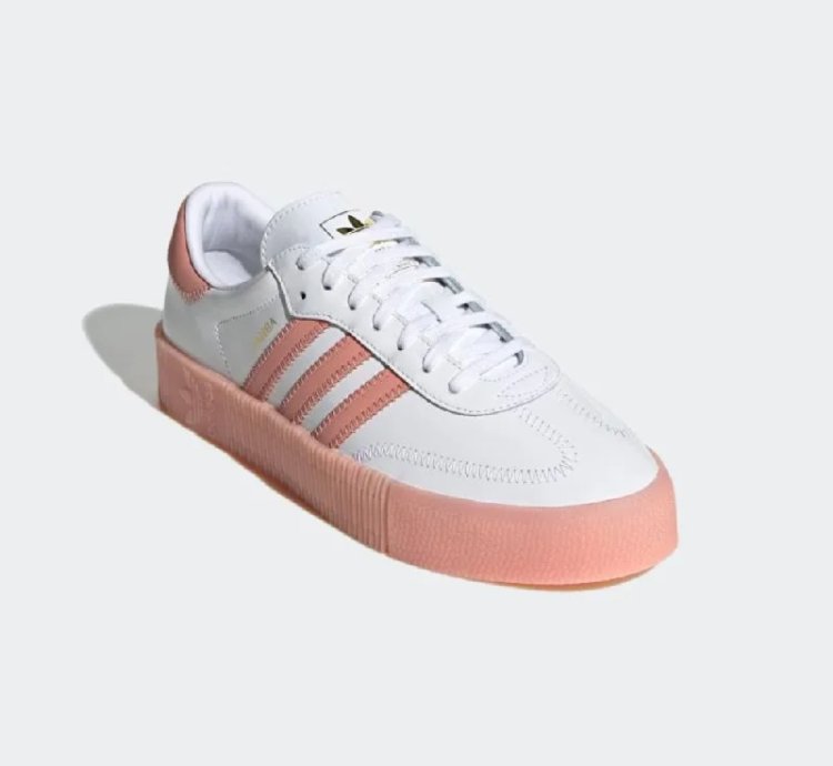 adidas Shoes Sambarose White Trace Pink - FW4201