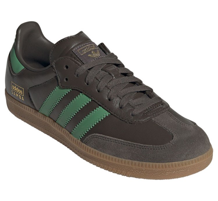 adidas Shoes Samba OG Shadow Olive Green - IG6175