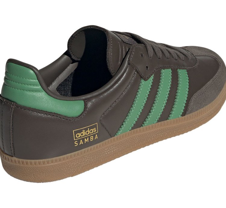 adidas Shoes Samba OG Shadow Olive Green - IG6175