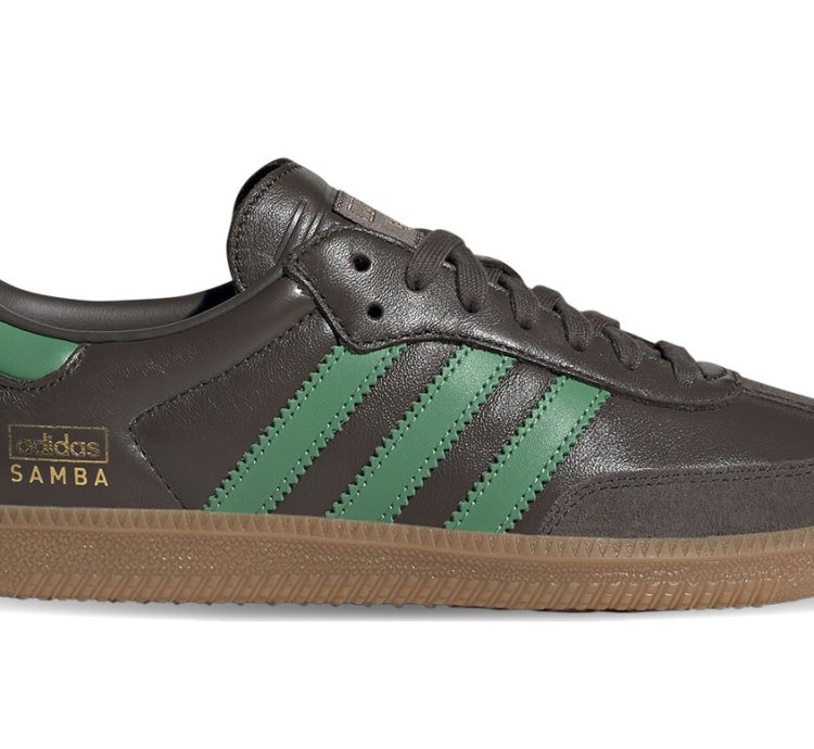 adidas Shoes Samba OG Shadow Olive Green - IG6175