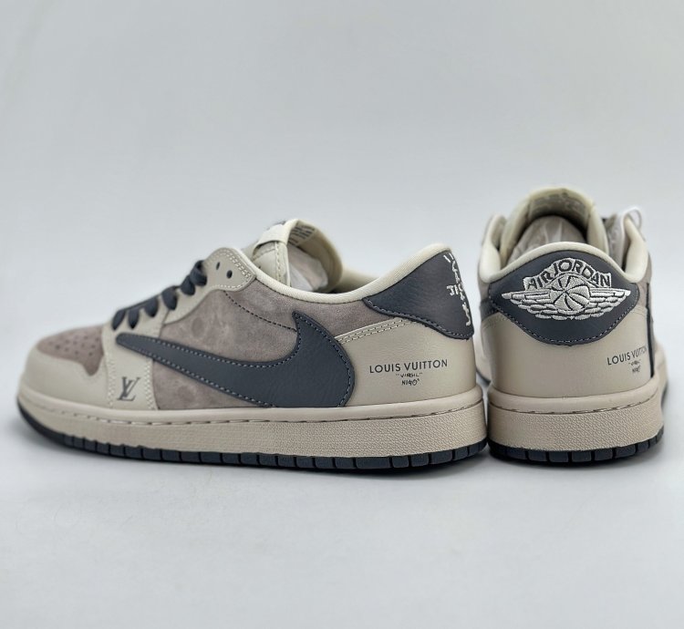 280 Travis Scott x Nike Air Jordan 1 Low x Louis Vuitton Air Jordan 1 Low revers