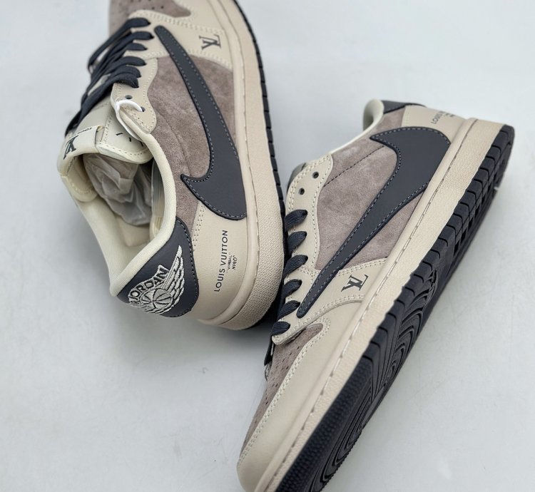 280 Travis Scott x Nike Air Jordan 1 Low x Louis Vuitton Air Jordan 1 Low revers
