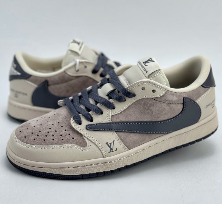 280 Travis Scott x Nike Air Jordan 1 Low x Louis Vuitton Air Jordan 1 Low revers