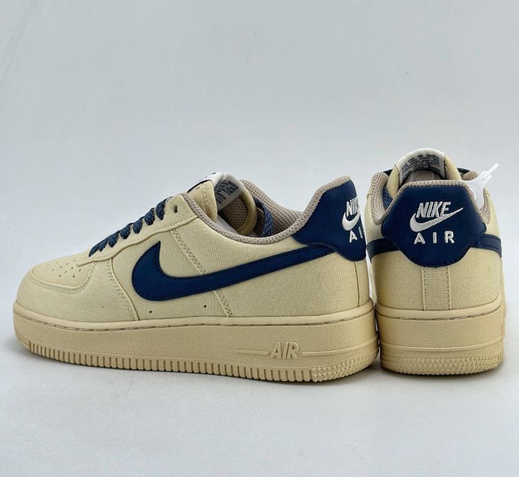200 Nike Air Force 1 Low 07 3M canvas cream yellow 315122-109 - Putian high imit