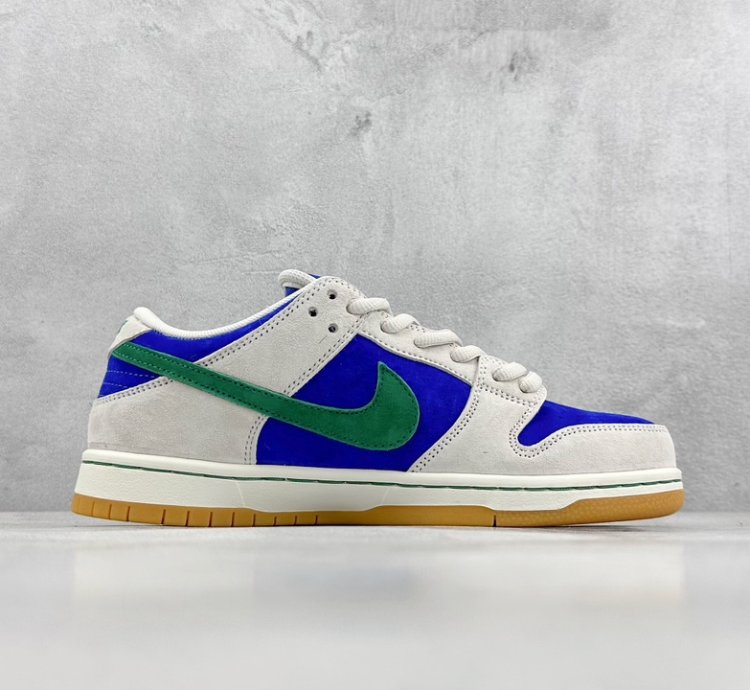 220 ST version of NIKE SB Dunk Low blue rice green HF3704-001 -